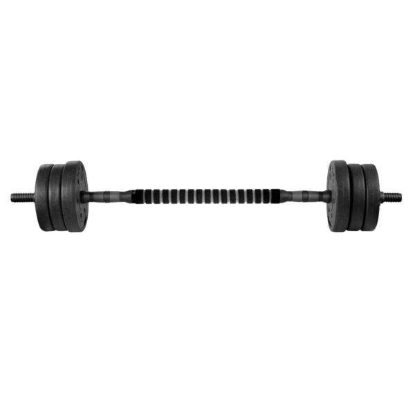 Verstelbare dumbbells 2x10 kg met connector - Spokey PONDUS 20
