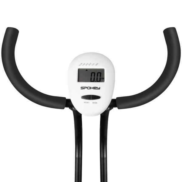 Vouwbare hometrainer Spokey XFIT - grijs, compact en verstelbaar