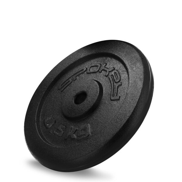 Haltergewicht 1,25 kg zwart - Spokey SINIS