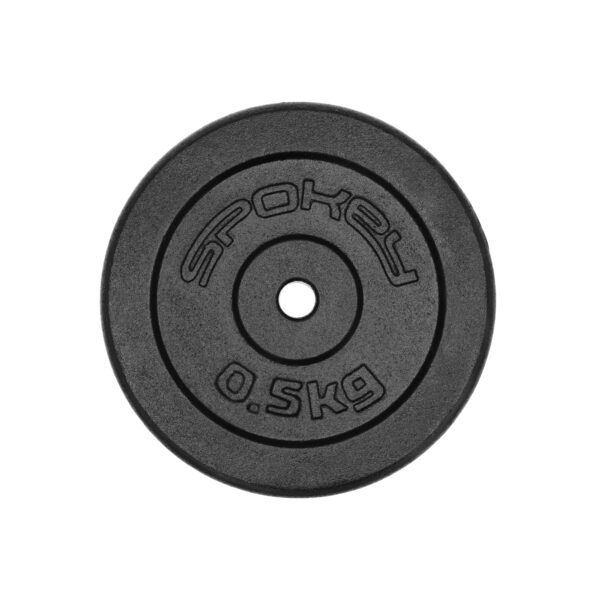 Haltergewicht 1,25 kg zwart - Spokey SINIS
