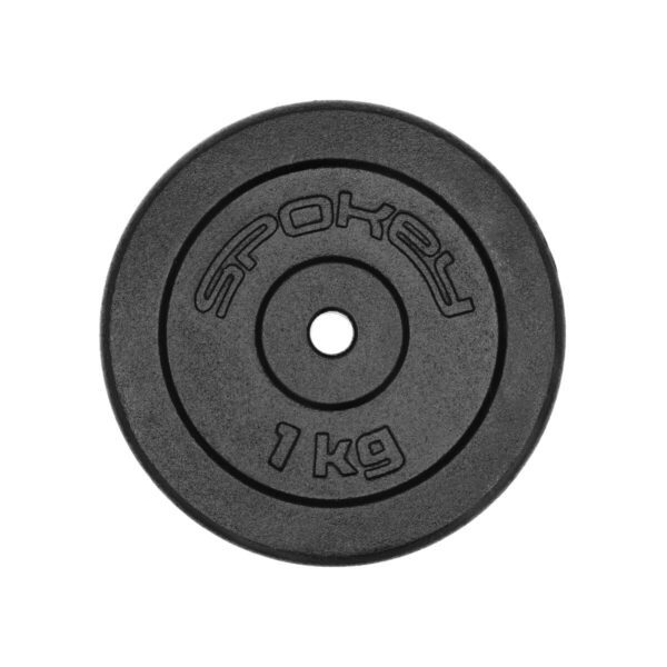 Haltergewicht 1,0 kg zwart - Spokey SINIS