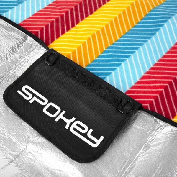 Picknickdeken Spokey PICNIC GRAIN 130x150 cm - blauw|oranje|rood