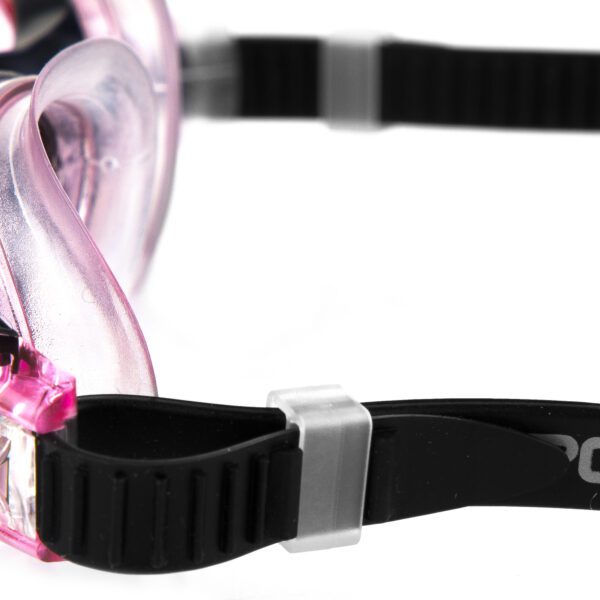 Zwembril zwart roze met anti-fog en UV-bescherming - Spokey TRIMP