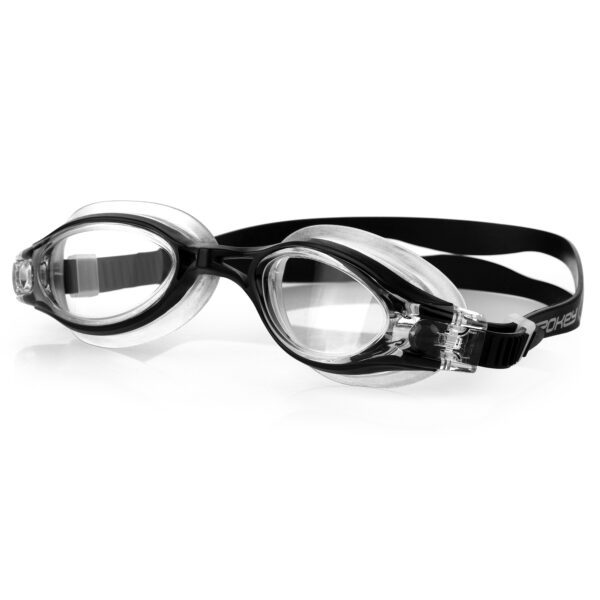 Zwarte zwembril Spokey TRIMP met anti-fog en UV-bescherming - SPOKEY TRIMP
