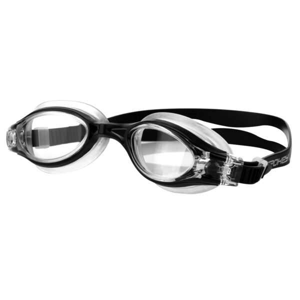 Zwarte zwembril Spokey TRIMP met anti-fog en UV-bescherming - SPOKEY TRIMP
