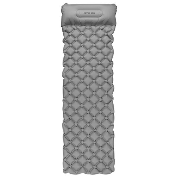 Ultralicht trekking luchtbed grijs 190x60 cm - Spokey AIR BED
