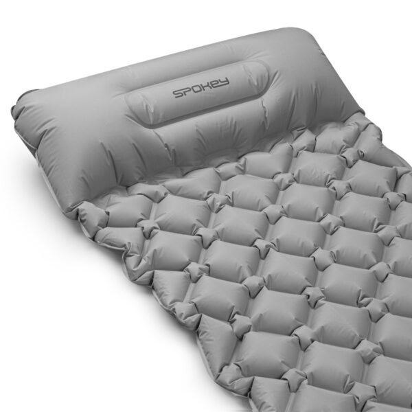 Ultralicht trekking luchtbed grijs 190x60 cm - Spokey AIR BED