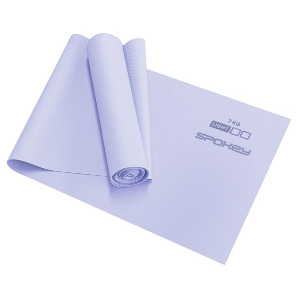 Weerstandsband - Paars - 200 x 15 cm - 7 kg weerstand - Geschikt voor krachttraining en yoga - Spokey RIBBON TEX LIGHT