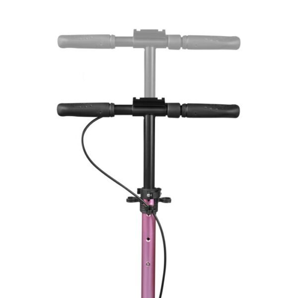 Step voor meisjes - Zwart / Roze - 145mm wielen - Opvouwbaar - Spokey VACAY PRO
