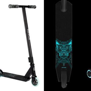 Stuntstep Fluo - ABEC-7 - 10mm - Spokey NIGHT RIDER