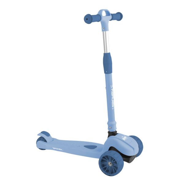 Kinderstep - 3 wielen - Opvouwbaar - Spokey Hopi (blauw)