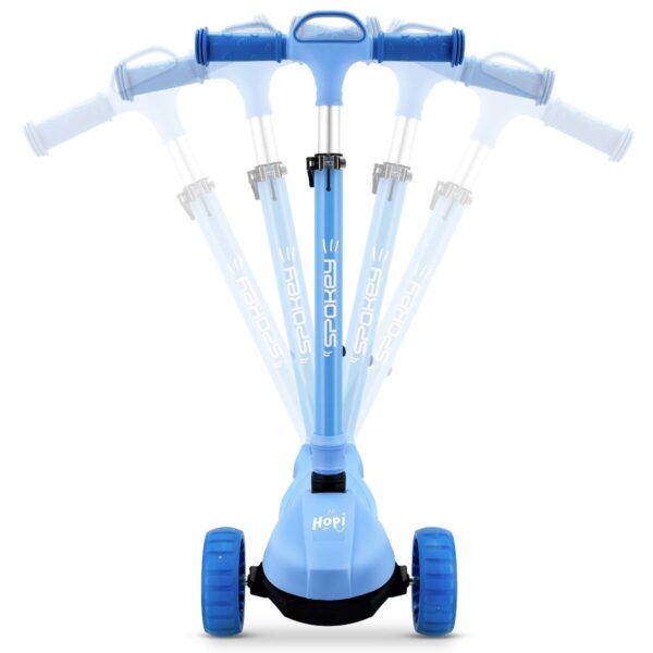 Kinderstep - 3 wielen - Opvouwbaar - Spokey Hopi (blauw)