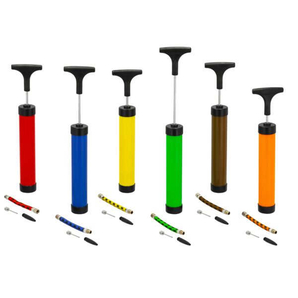 Multicolor ballenpomp voor sportaccessoires - Spokey PAMPERO 10