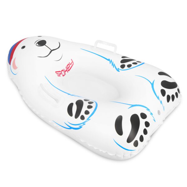 Opblaasbare sneeuwglijbaan met handvatten - Spokey BEAR