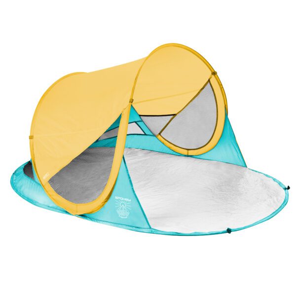 Zelfvouwende strandtent (190x120 cm) - Spokey Stratus