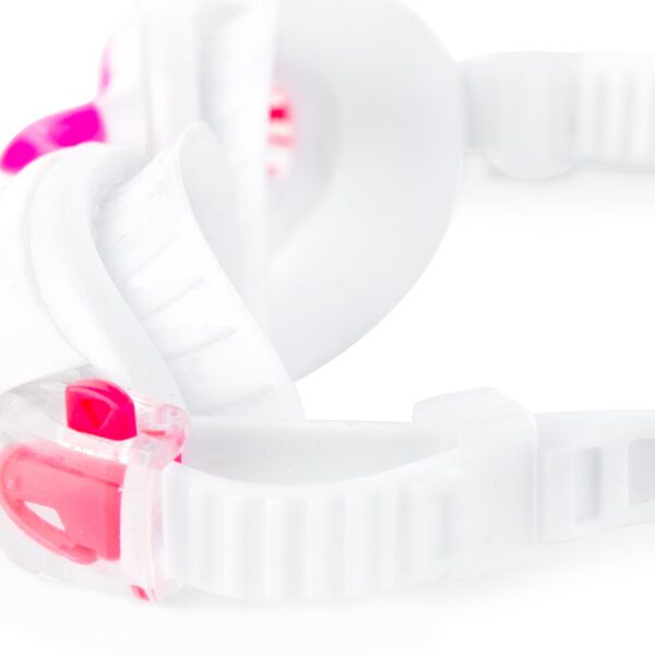 Zwembril wit|roze voor kinderen - Spokey PALIA