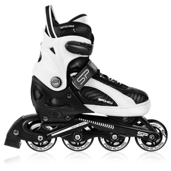 Verstelbare inline skates - Spokey ORI - (Zwart / Wit) - Maat S (33-36)