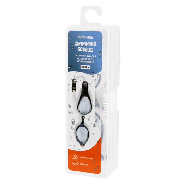 Transparante zwembril Spokey KOBRA - optimale zichtbaarheid en comfort