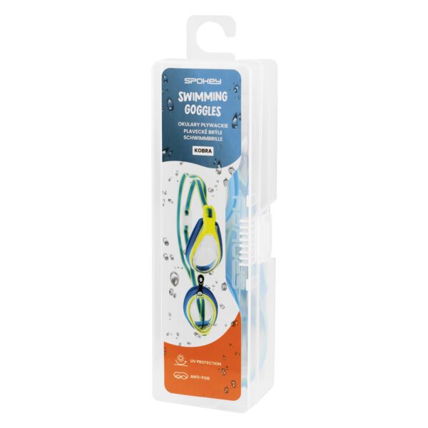 Zwembril groen blauw Spokey KOBRA - ideale zwemaccessoire
