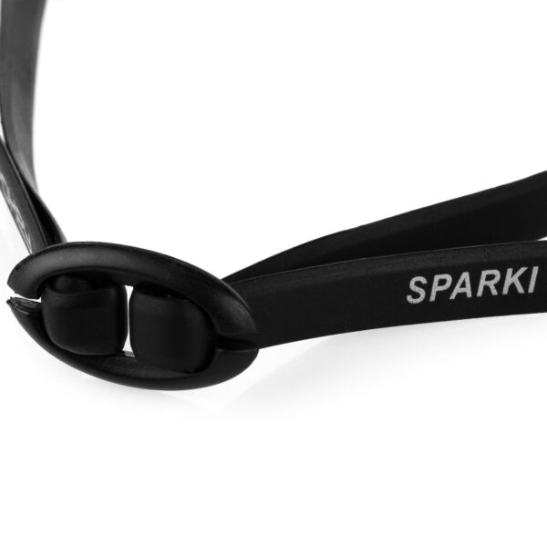 Zwarte zwembril met twee strepen - Spokey SPARKI