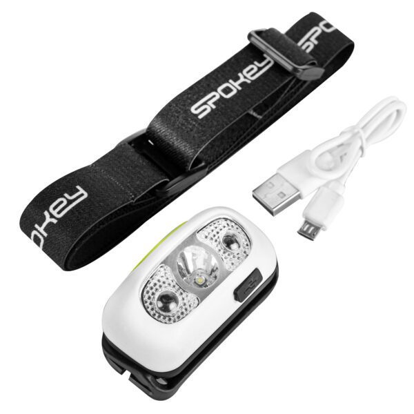USB hoofdlamp met bewegingssensor - Spokey KOLORADO