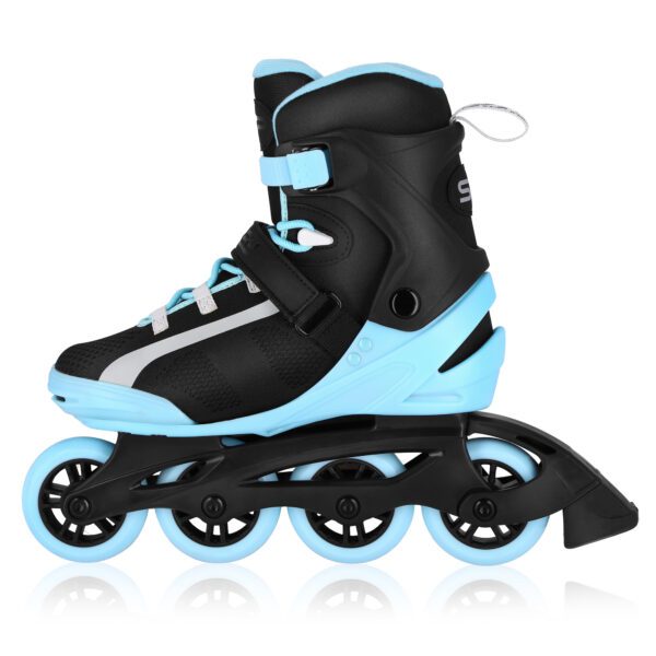 Inline skates voor dames - Spokey MrsFIT - (Zwart / Blauw)