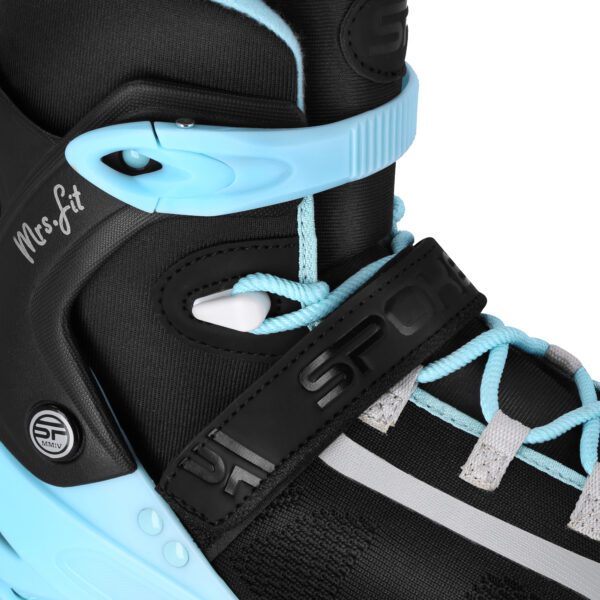 Inline skates voor dames - Spokey MrsFIT - (Zwart / Blauw)