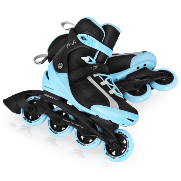 Inline skates voor dames - Spokey MrsFIT - (Zwart / Blauw)