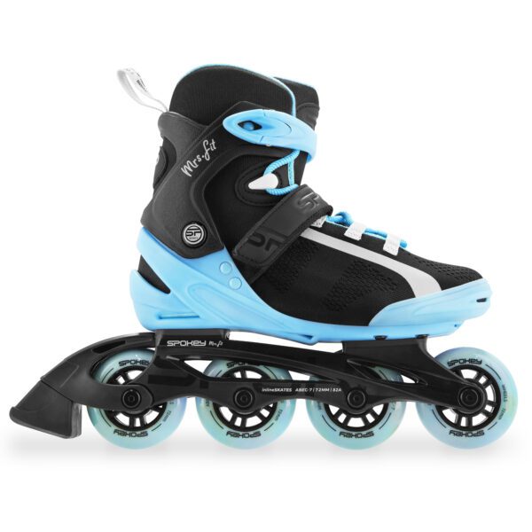 Inline skates voor dames - Spokey MrsFIT - (Zwart / Blauw)