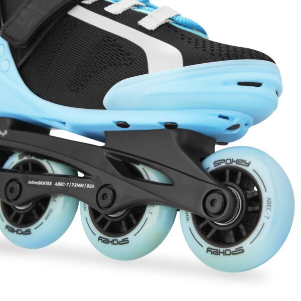 Inline skates voor dames - Spokey MrsFIT - (Zwart / Blauw)