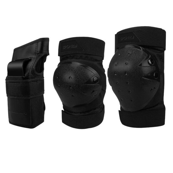 Spokey SHIELD PRO set beschermers zwart