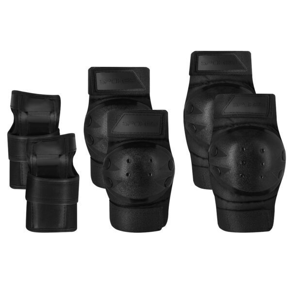 Spokey SHIELD PRO set beschermers zwart