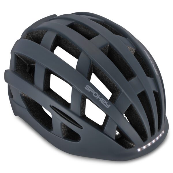 Fietshelm met verlichting - Spokey Pointer Pro