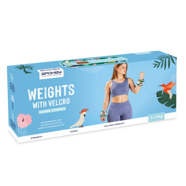 Enkelgewichten & polsgewichten - 2x1 kg - Spokey HOME JUNGLE