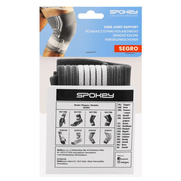 Kniebrace SEGRO PRO grijs