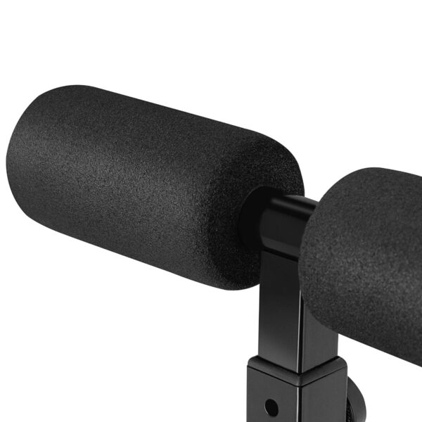 Compacte buikspiertrainer zwart - Spokey TULO