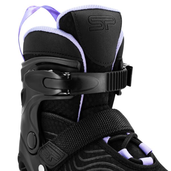 Verstelbare inline skates - Spokey MATTY - (zwart / paars)