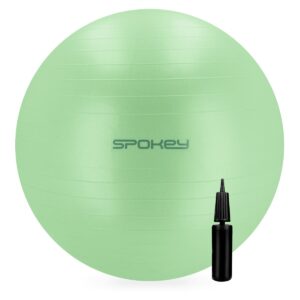 Gymball - Fitnessbal - Fitness Ball - Zitbal - Luxe Yoga Bal - Inclusief pomp - 55 / 65 / 75 cm - Groen - Spokey FITBALL