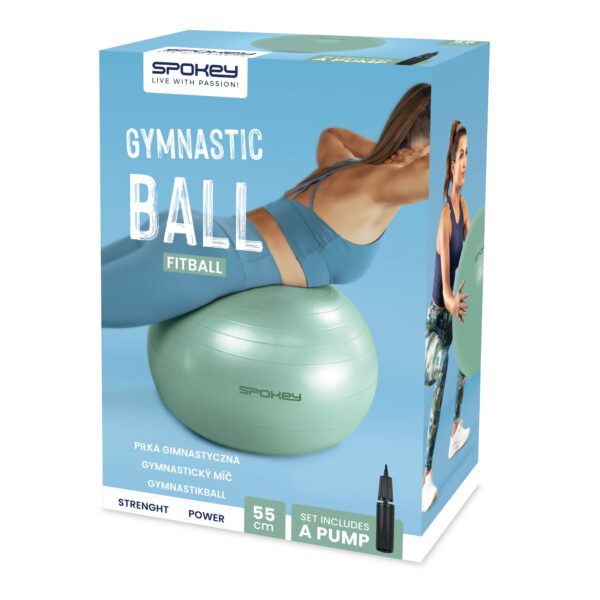 Spokey FITBALL gymbal met pomp 65/75 cm