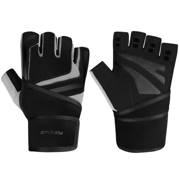 Spokey BOLSTER fitness handschoenen blauw
