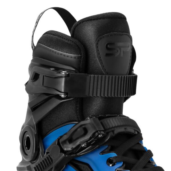 Verstelbare inline skates voor kinderen - zwart/blauw