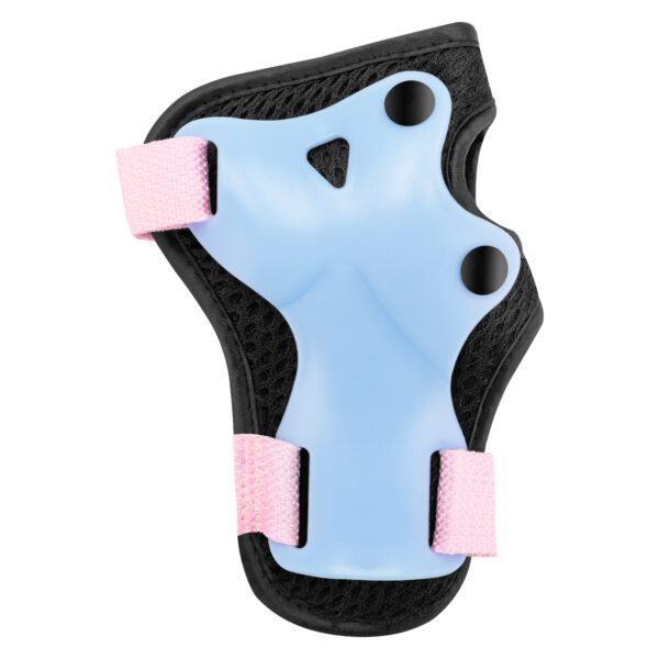 Set van Spokey SHIELD beschermers voor knieën, ellebogen en polsen - multicolor