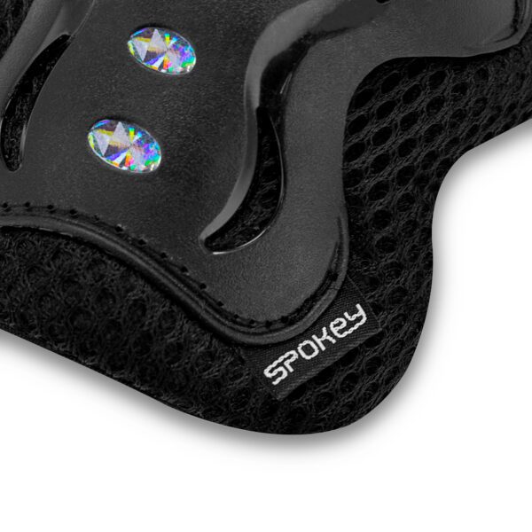 Spokey SHIELD beschermers zwart voor skaten
