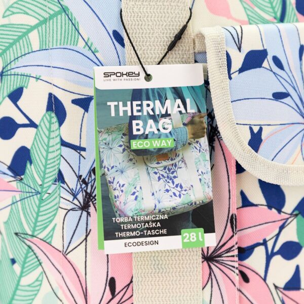 Thermische tas zwart 28L rPET - Spokey ECO WAY