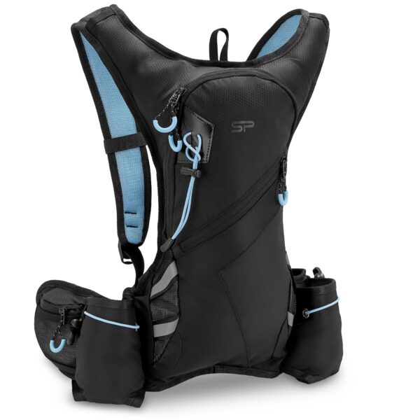 Fietsrugzak zwart / blauw - 5 liter - Spokey SPRINTER
