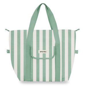 Lichte thermotas zwart 28L met aluminiumvoering - Spokey SAN REMO