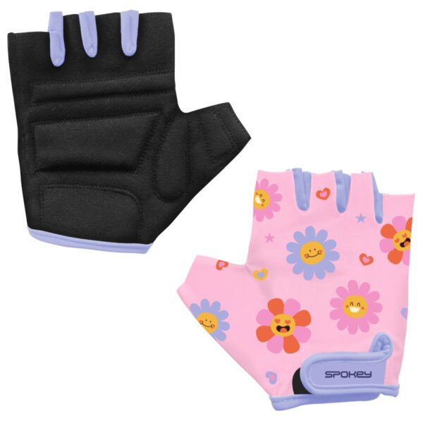 Fiets- en stephandschoenen voor kinderen - Roze - Spokey PLAY