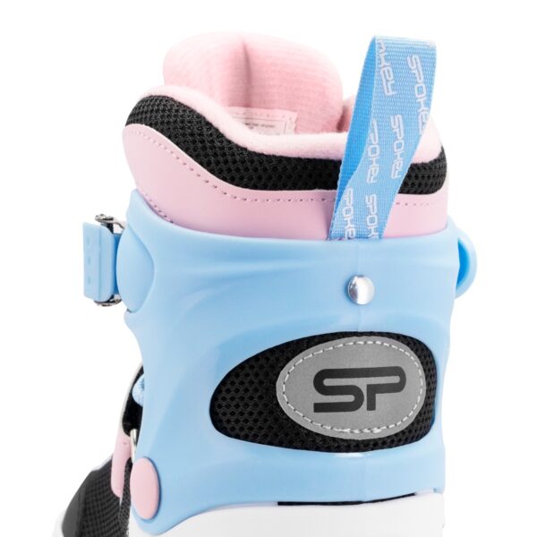 Verstelbare inline skates voor meisjes - Spokey JOY - Roze/Blauw