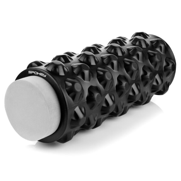 Fitness roller met spikes zwart 2in1 Spokey ROLL