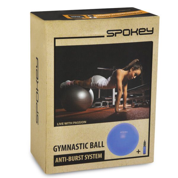 Spokey FITBALL gymbal 75 cm blauw